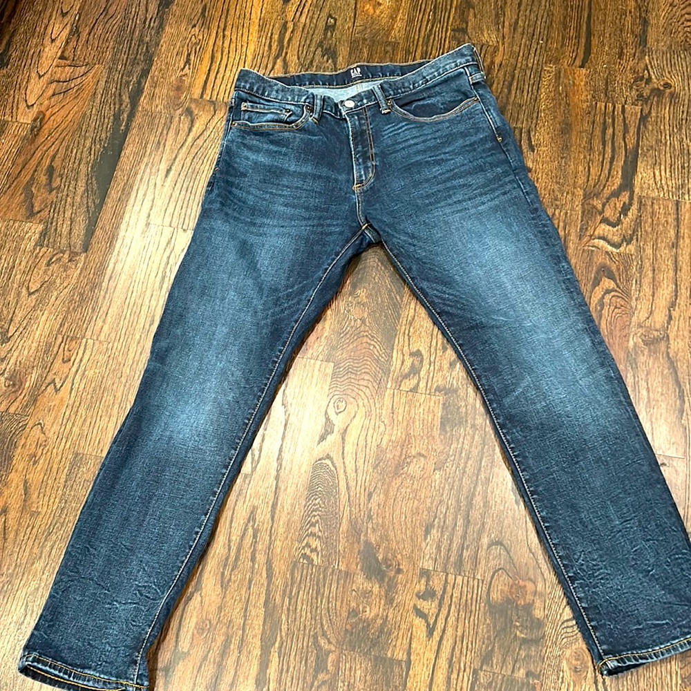 Men’s Dark Wash GAP Jeans 33 x 30 Slim